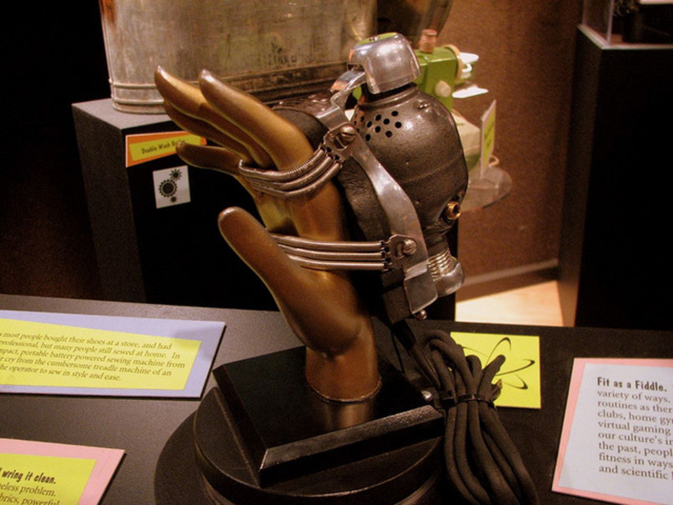 An early version of a vibrator.