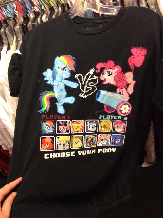 cringy walmart kids shirts - Player 1 Player 2 Choose Your Pony