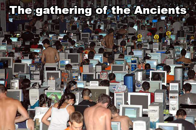 naked lan party - The gathering of the Ancients
