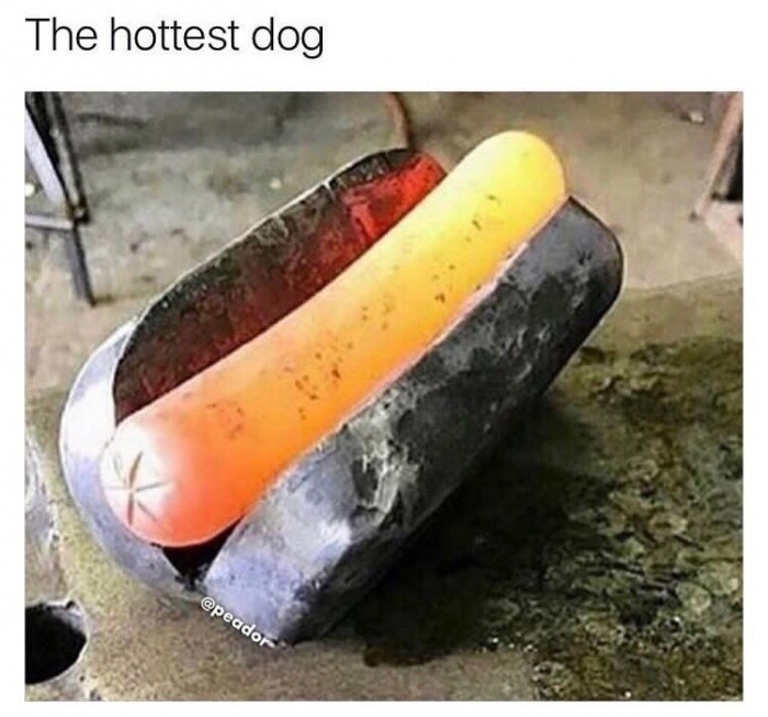 hottest hot dog ever