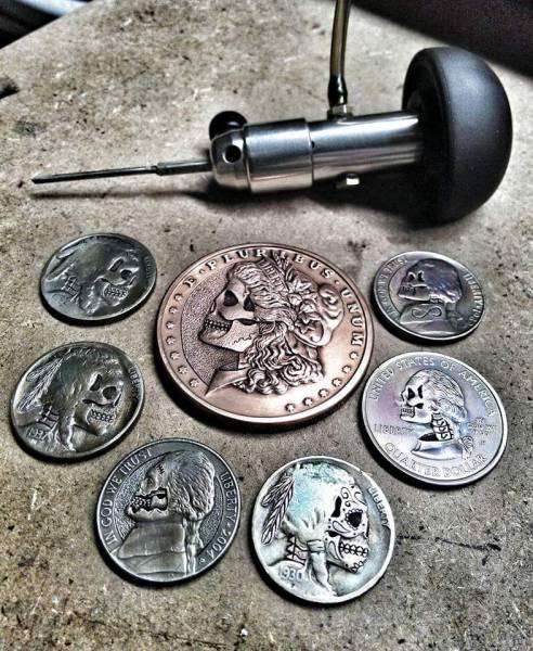 random coin art - 1 no United 000 tene Tiberty Aloha V0012