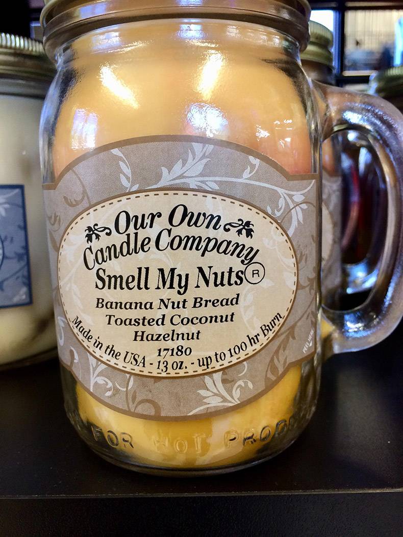 random mason jar - Candle Company Smell My Nuts Banana Nut Bread Toasted Coconut Hazelnut there, 17180 to 100 Made in the 07. up to 10 10.100 hr Burn T