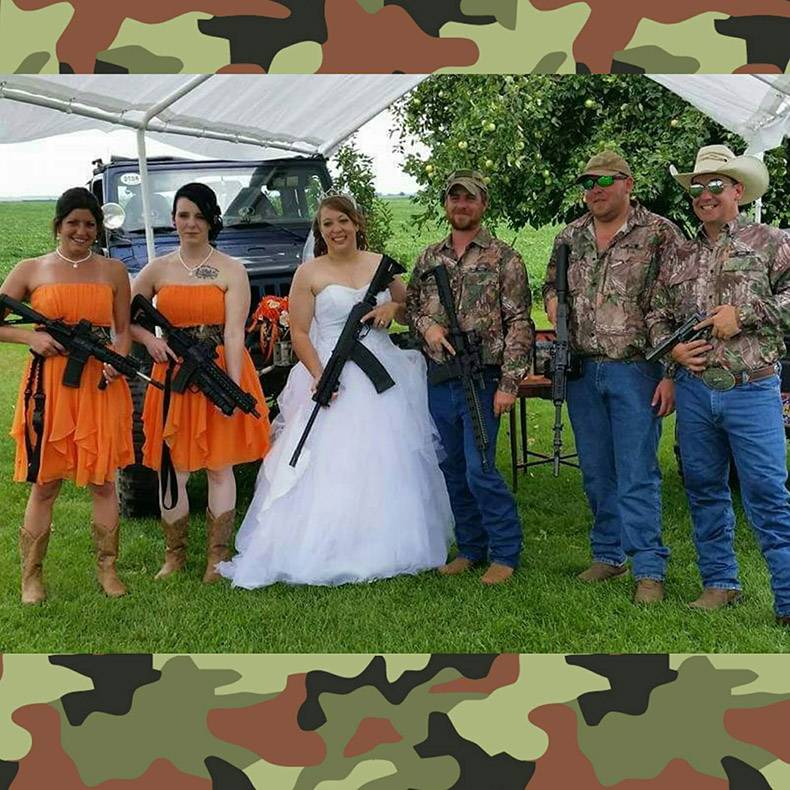 redneck wedding
