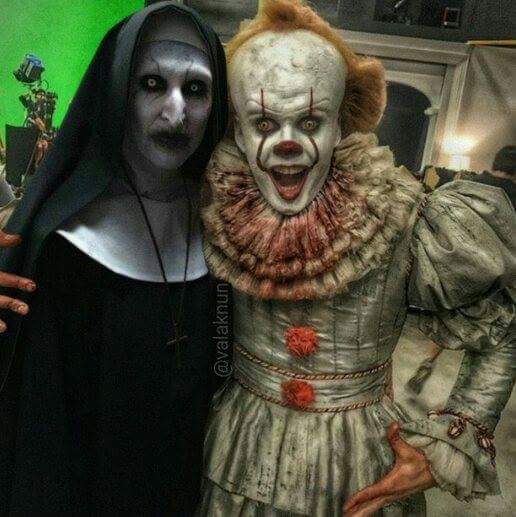 pennywise and the nun