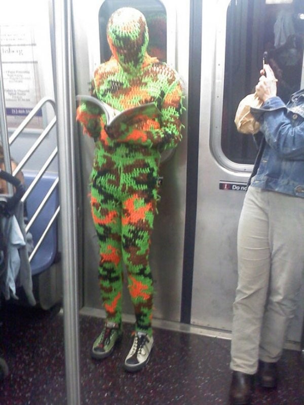weird people on nyc subway - Donc