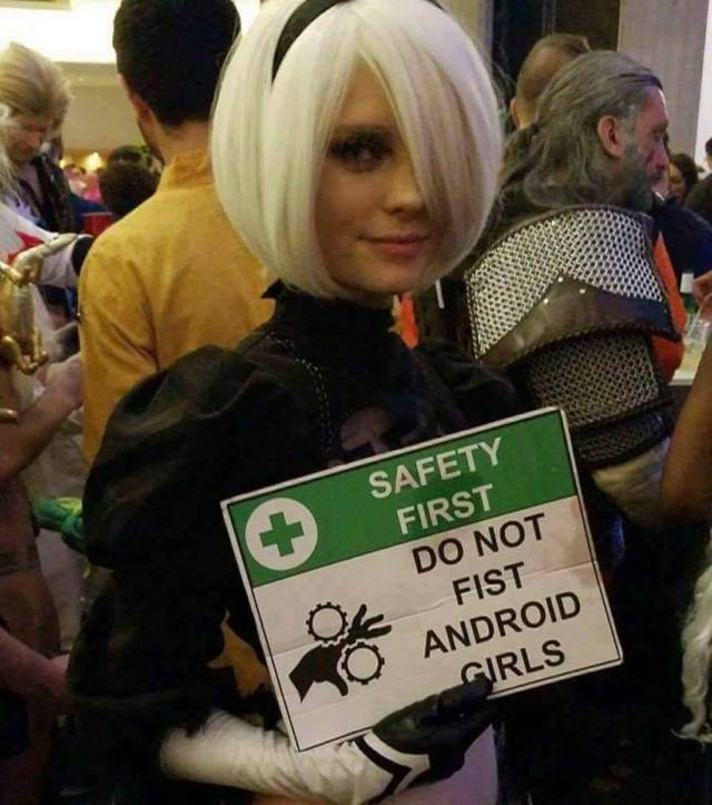 random pic safety first do not fist android girls - Safety First Do Not Fist Android Girls