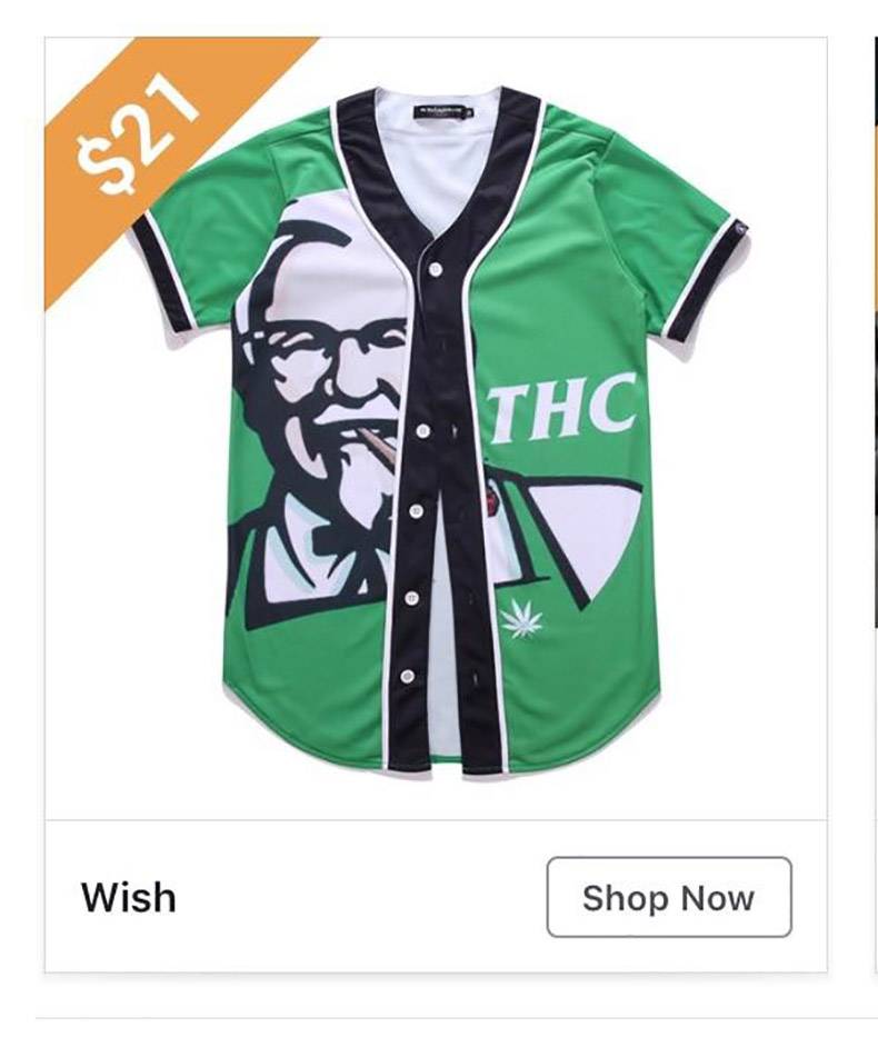colonel sanders smoking a blunt - $21 Thc Wish Shop Now
