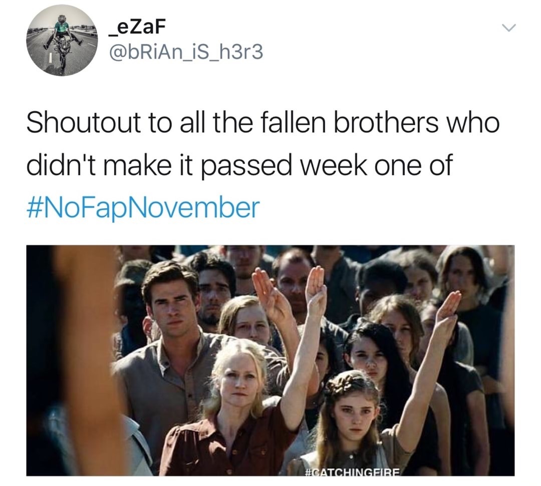 hunger games gif tribute - _eZaF Shoutout to all the fallen brothers who didn't make it passed week one of