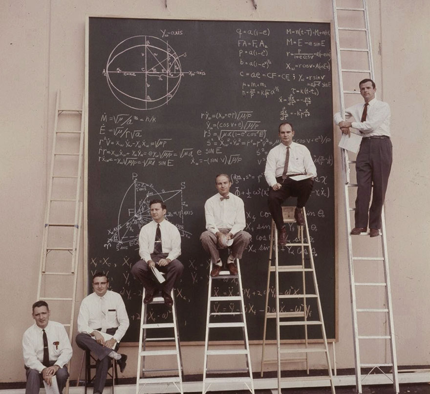 NASA Before PowerPoint In 1961.