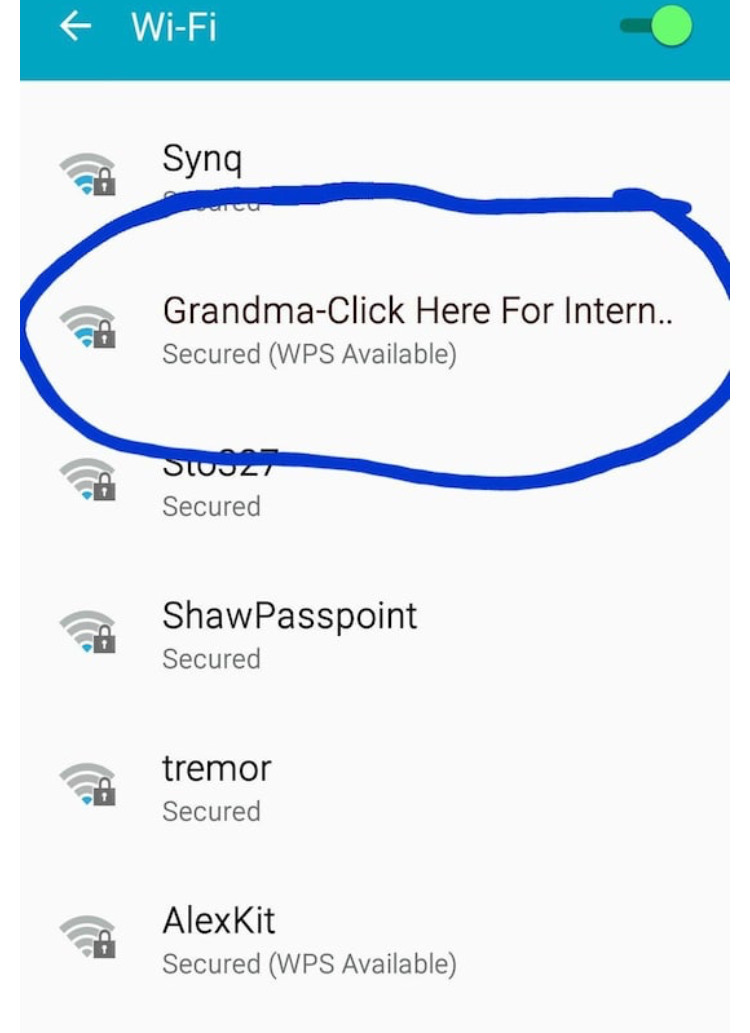 diagram - f WiFi A Syng GrandmaClick Here For Intern.. Secured Wps Available Sivuzt Secured ShawPasspoint Secured tremor Secured Alex Kit Secured Wps Available