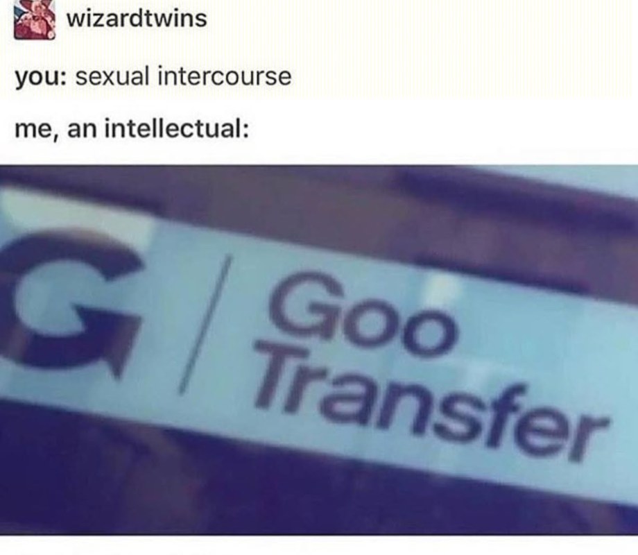 goo transfer - wizardtwins you sexual intercourse me, an intellectual Goo Transfer