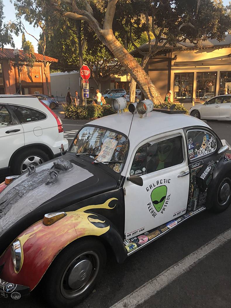 volkswagen beetle - Stop Brods Donations Galactin Patrol Please An Art Car Salty Scull