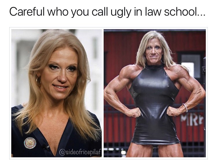 random karla nelsen muscle - Careful who you call ugly in law school...
