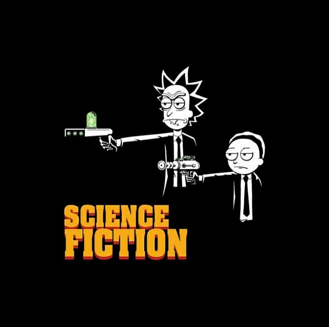 rick and morty science fiction shirt - hus 481A Science Fiction