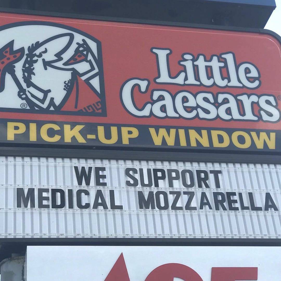 little caesars - Little Caesars PickUp Window We Support |||||||| | Medical Mozzarella