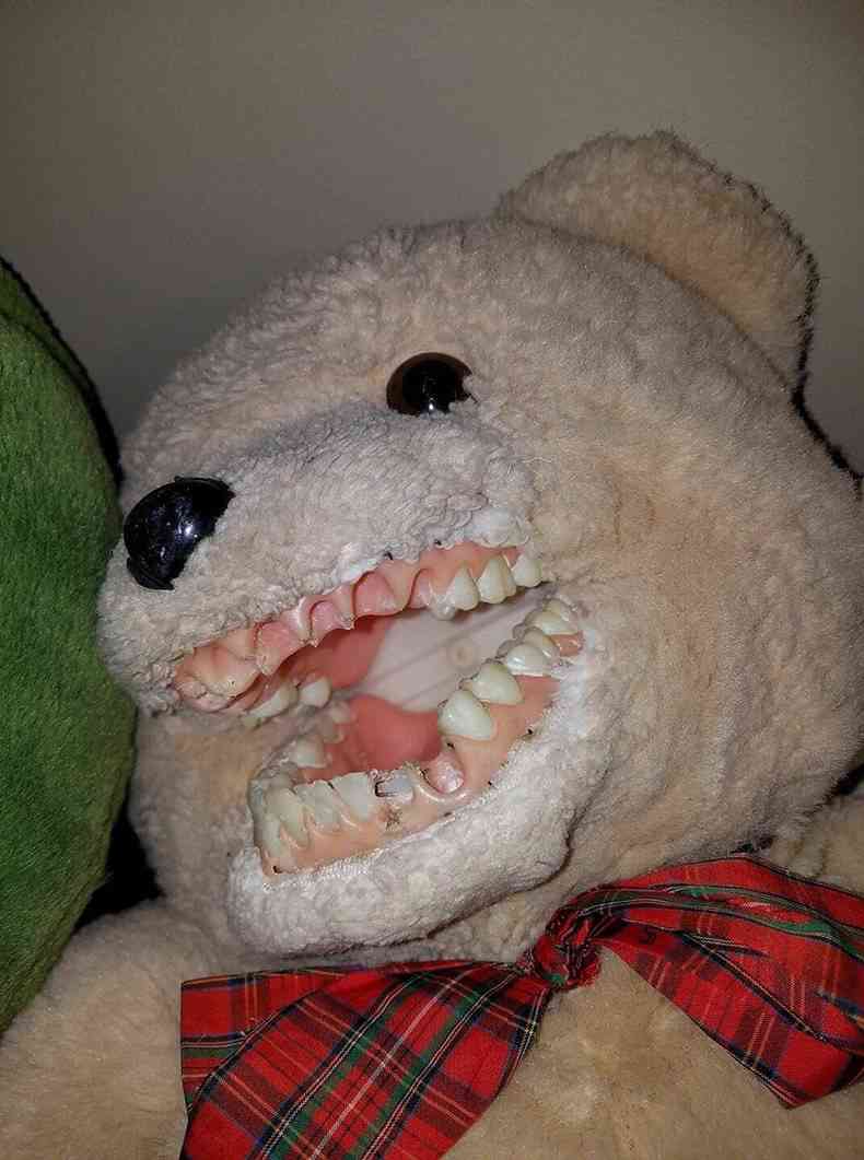 cursed teddy bear