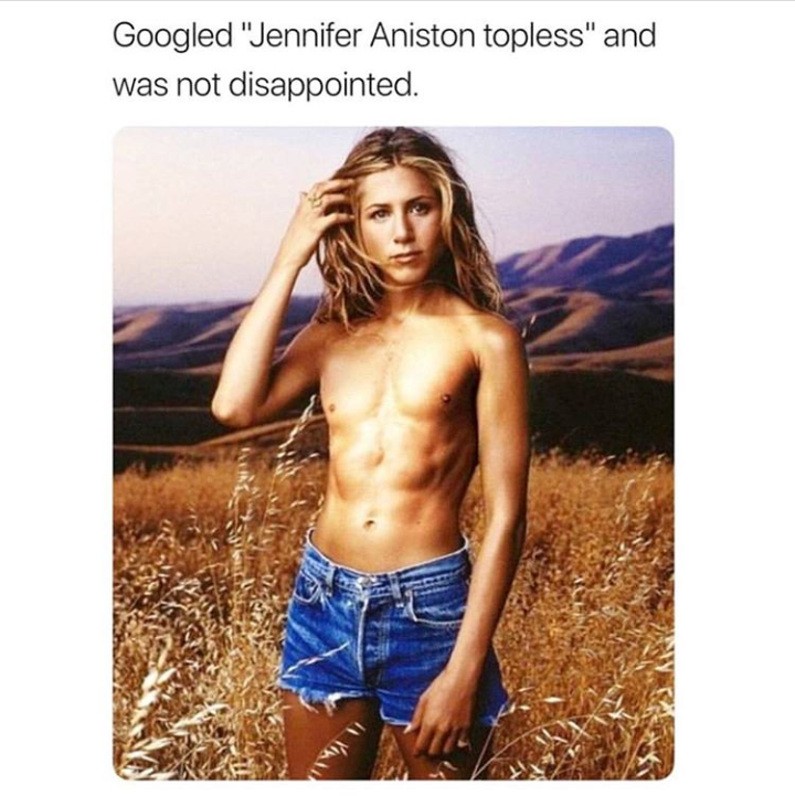 Jennifer Anniston topless