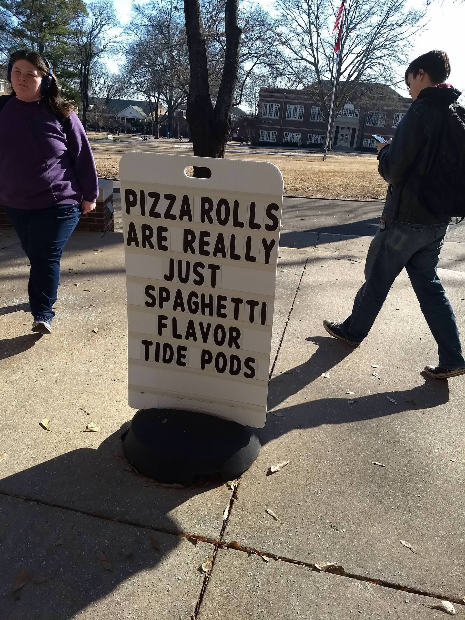 pizza rolls are just spaghetti flavored tide pods - Pizza Rolls Lare Really Just Spaghetti Flavor Tide Pods