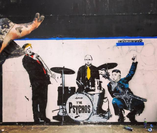 loretto street art - Gdy The Psychos