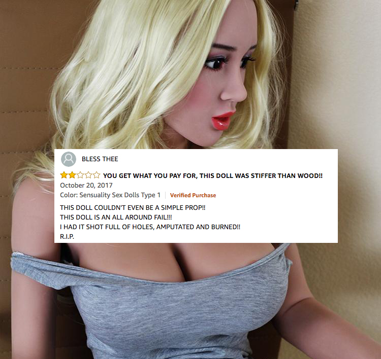 These Reviews of Sex Dolls Will Make You Think Twice Before Getting One