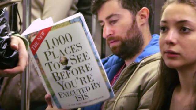 fake book covers on train - The Ned 1,000 Places To See Before You'Re Executed By Isis