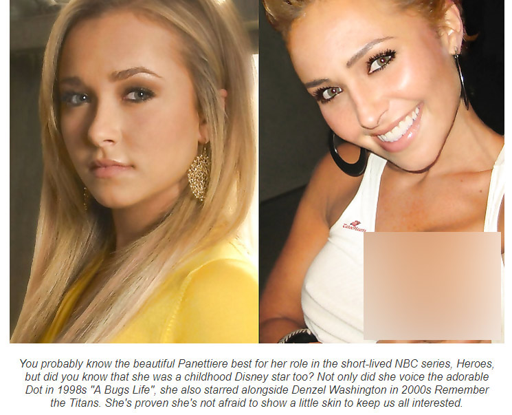 disney stars porn - You probably know the beautiful Panettiere best for her role in the shortlived Nbc series, Heroes, but did you know that she was a childhood Disney star too? Not only did she voice the adorable Dot in 1998 "A Bugs Life", she also starr