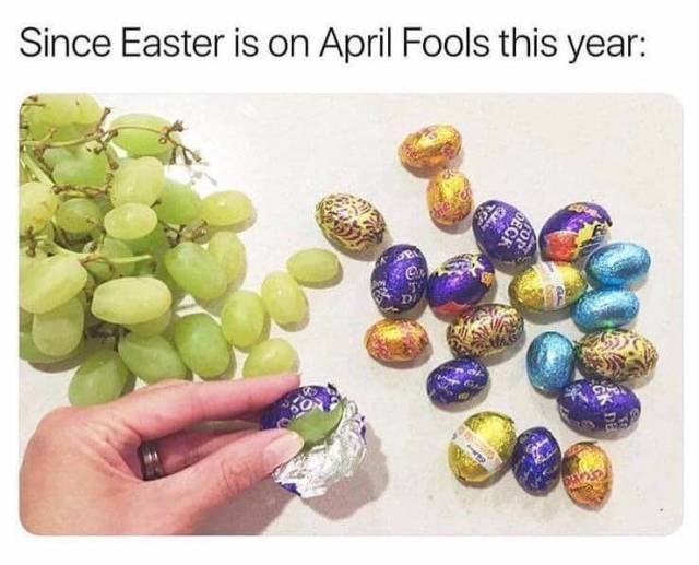 random easter pranks - Since Easter is on April Fools this year