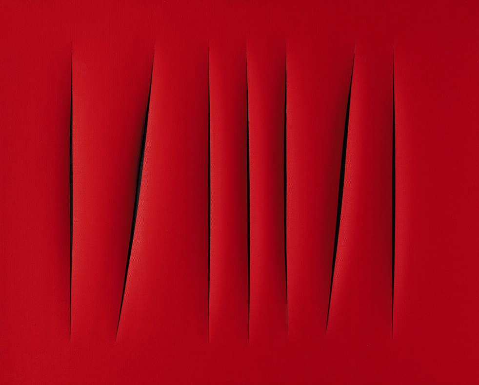 Concetto spaziale, Attese by Lucio Fontana – $1.5 Million