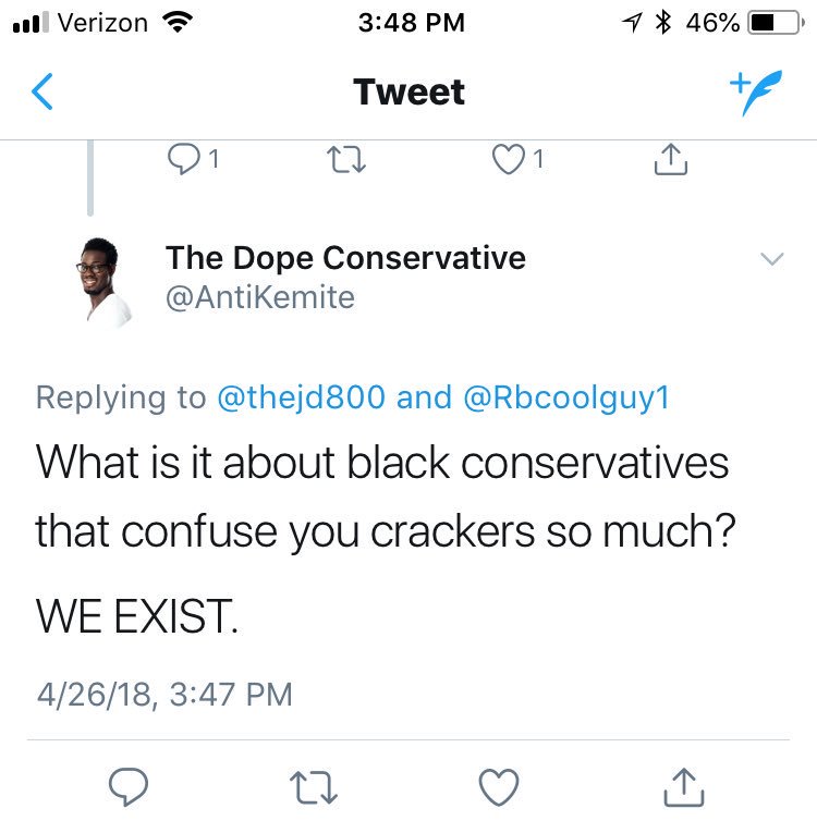 Twitter Roasts Conservative Dude Pretending to be Black to Help His Arguments