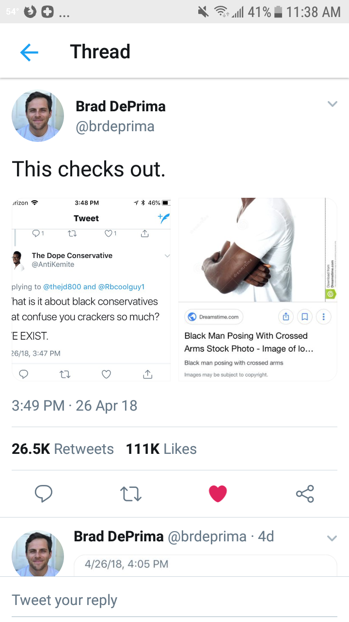 Twitter Roasts Conservative Dude Pretending to be Black to Help His Arguments