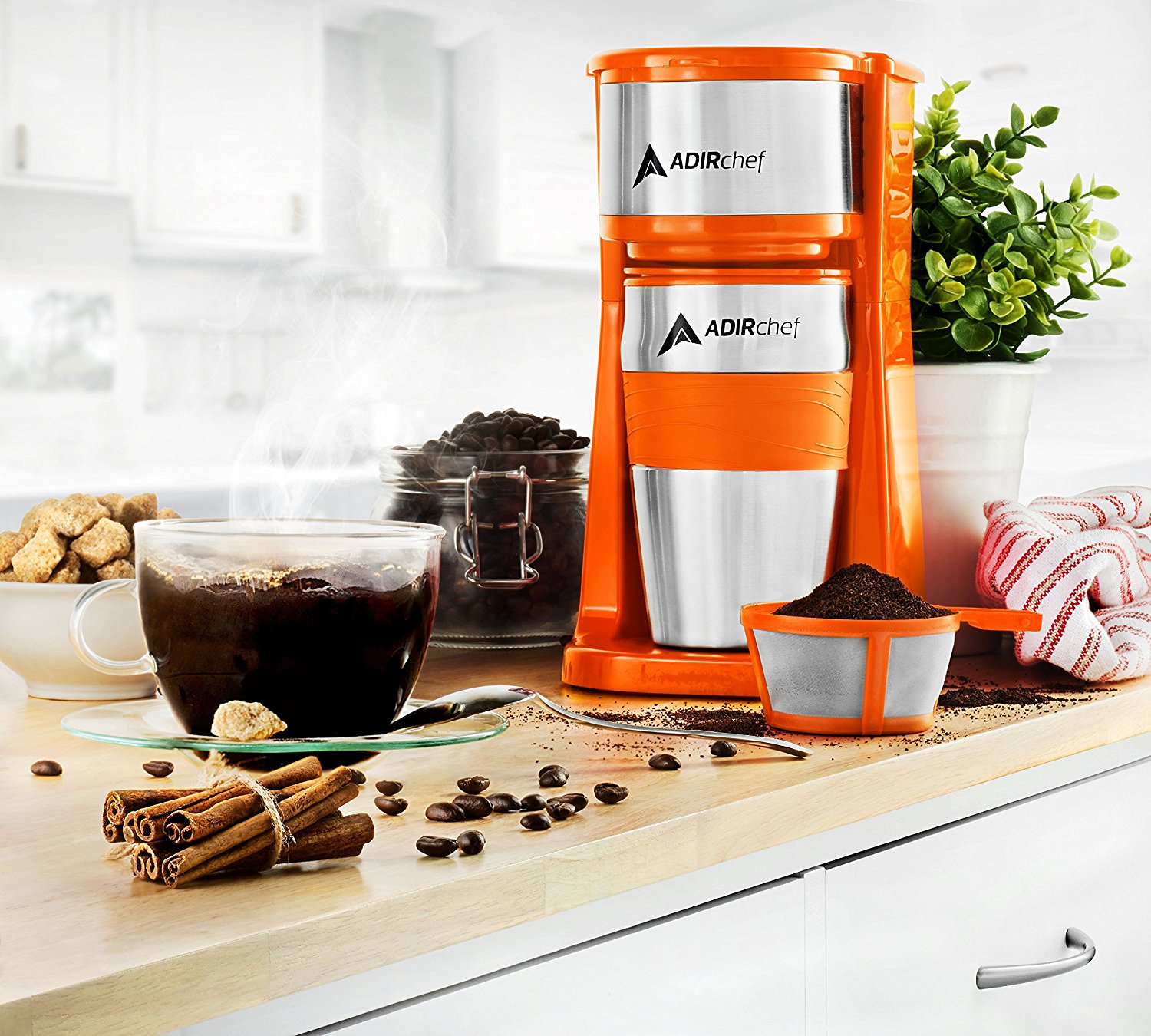 Super portable coffee maker and mug.</br><br>Minimize your life starting <a href=https://amzn.to/2L6mMTw>here.</a>