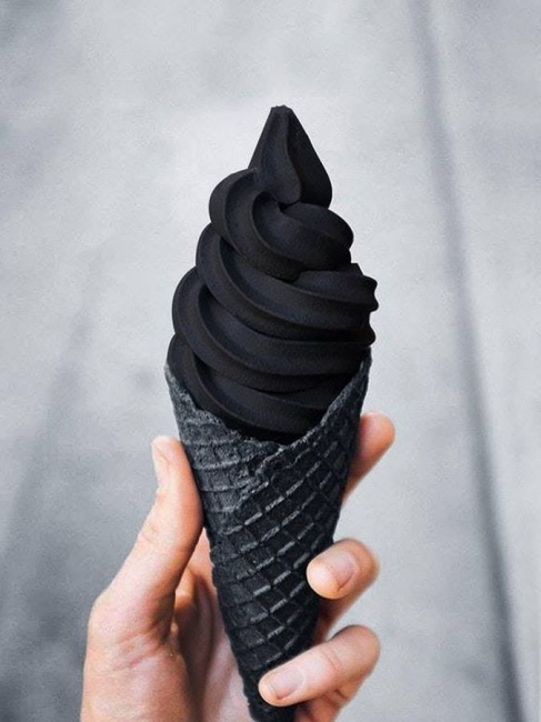 ice cream black