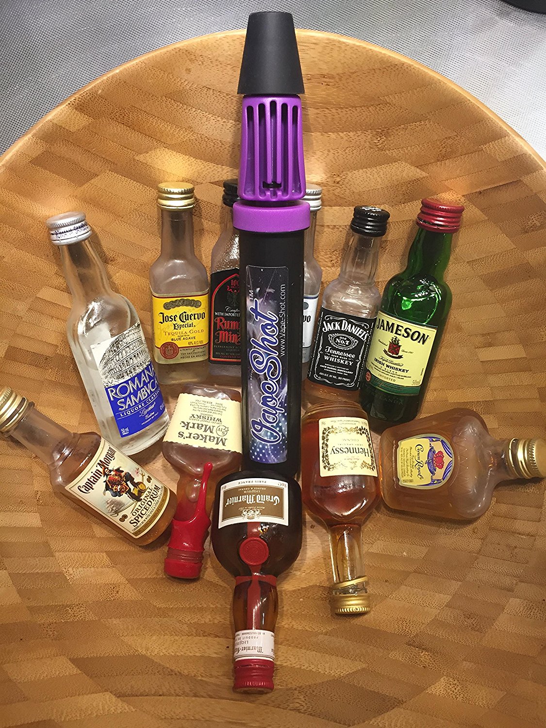 Alcohol vaporizing pump will be getting you friends drunker at a party near you. Get lit <a href=https://amzn.to/2L992qq target="_blank "no follow">here</a>.