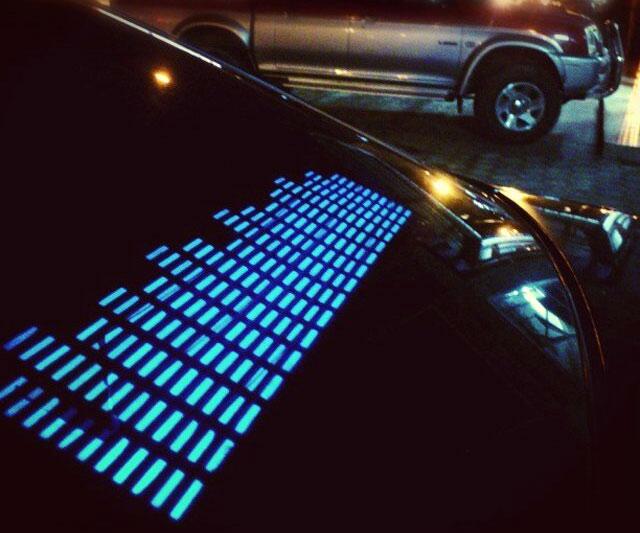 Light up car stickers that bump with your music. Bump it up <a href=https://amzn.to/2L7CE7v target="_blank "no follow">here</a>