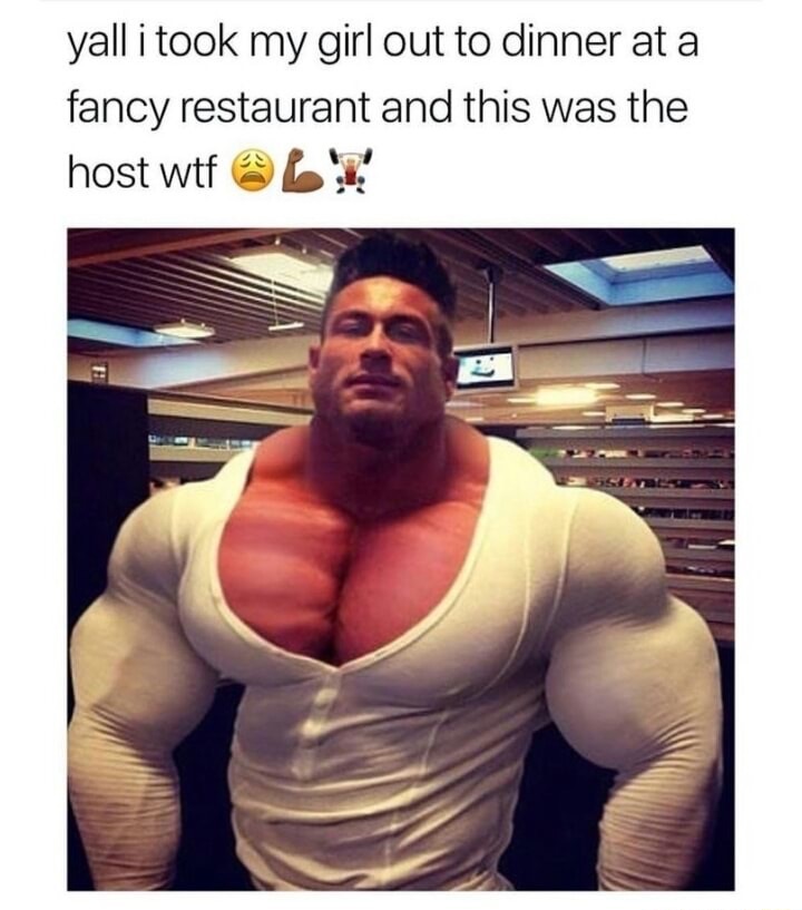 memes - busted girl meme - yall i took my girl out to dinner at a fancy restaurant and this was the host wtf ?
