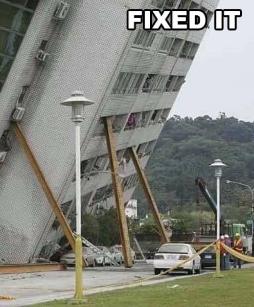 building failure - Fixed It