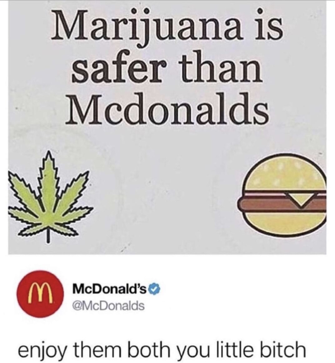 los angeles department of aging - Marijuana is safer than Mcdonalds McDonald's MaDonalelse enjoy them both you little bitch