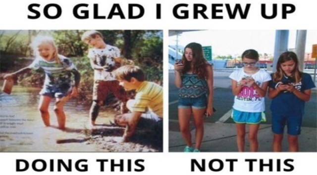 growing up in the 90s memes - So Glad I Grew Up Doing This Not This