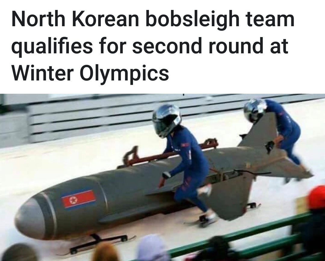 north korea bobsleigh - North Korean bobsleigh team qualifies for second round at Winter Olympics