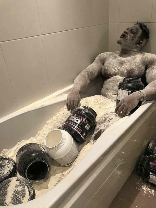 protein bathtub