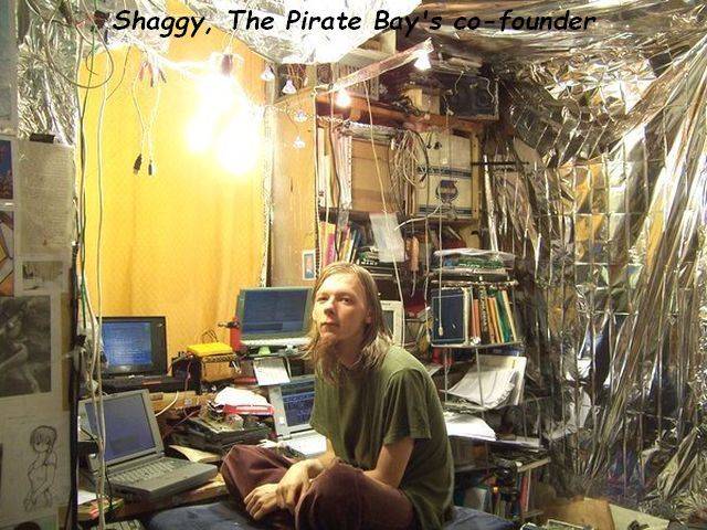 pirate bay creator - Shaggy, The Pirate Bay's cofounder