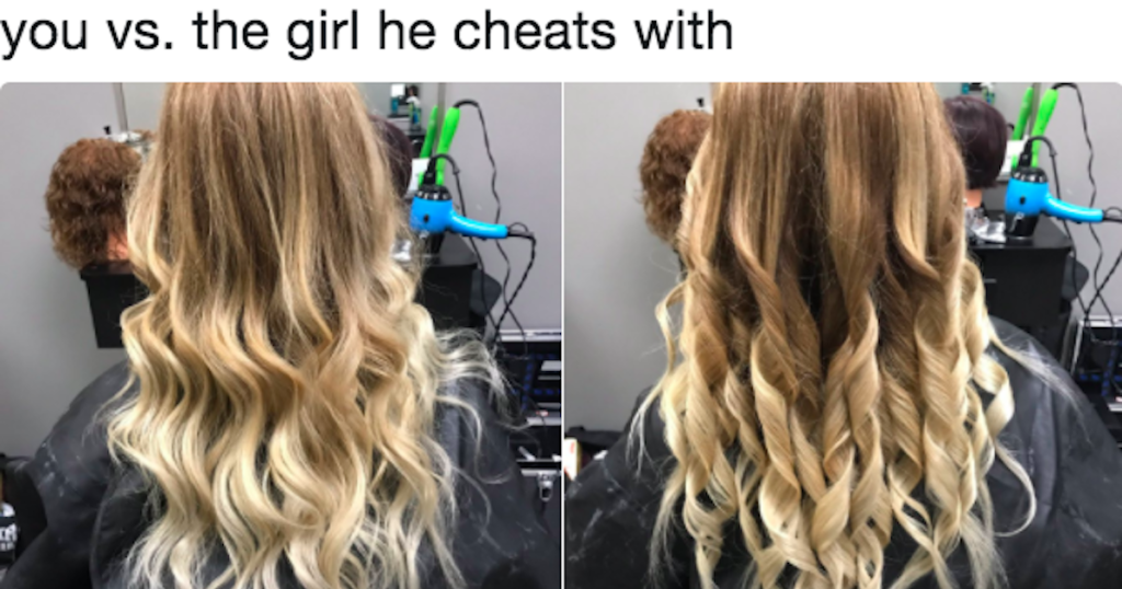 you vs the girl he cheats with hair - you vs. the girl he cheats with