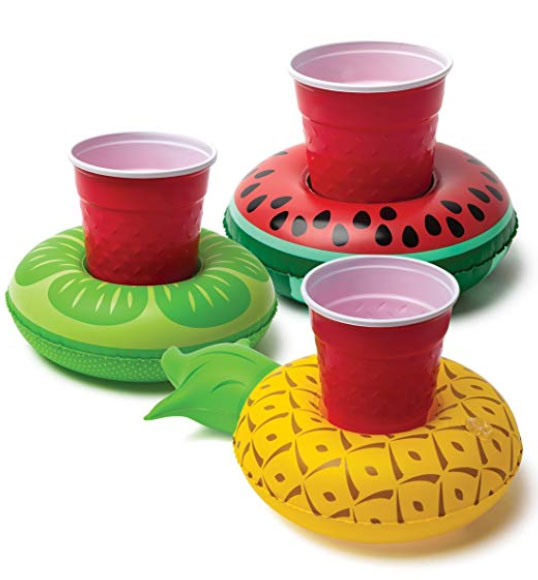 inflatable cup holders