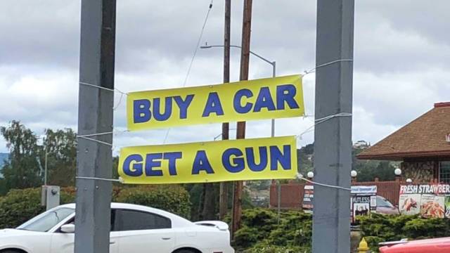 buy a car get a gun