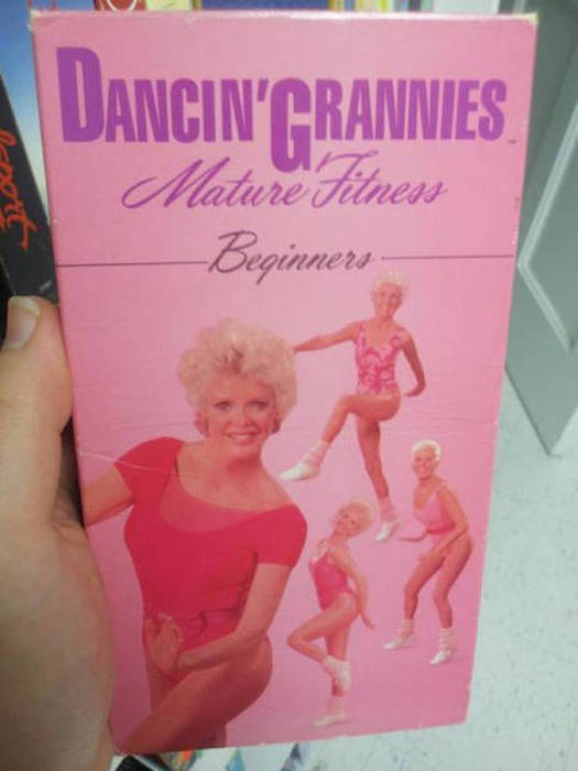 funny workout tapes - Dancin'Crannies Mature Fitness Beginners