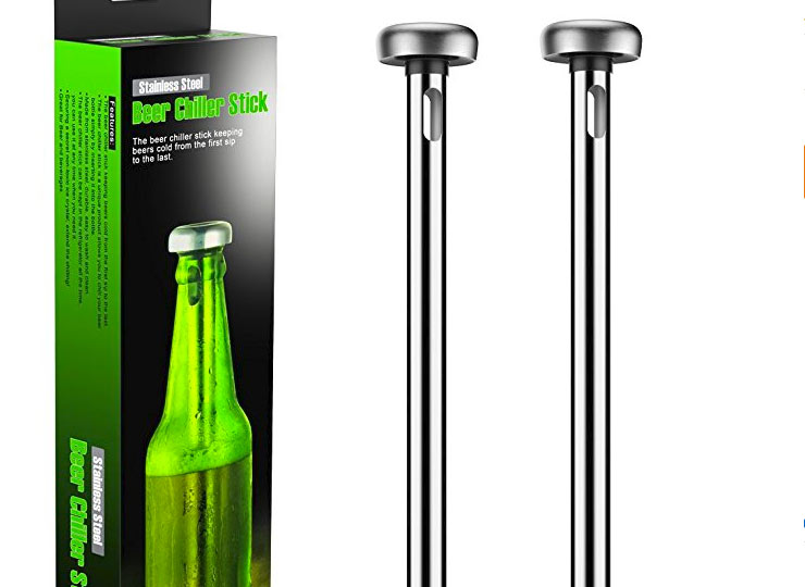 Beer - Stainless Steel Beer Ghiller Stick The beer chiller stick keeping beers cold from the first sip to the last Beer Chier S Stainless Steel