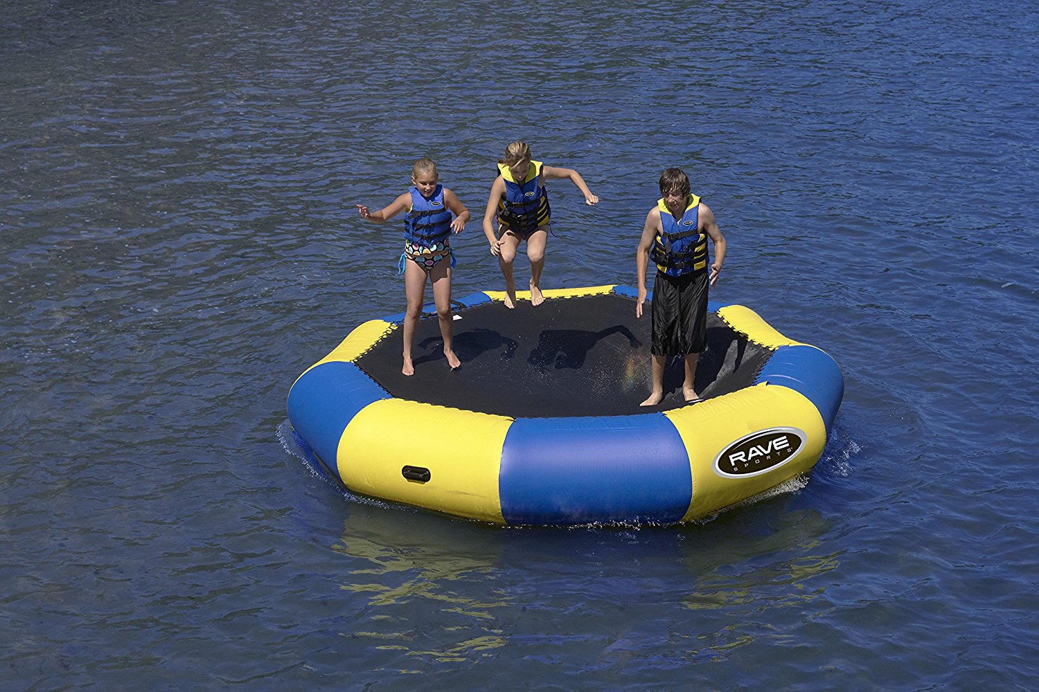 Is there anything you'd rather be doing right now than bouncing on a trampoline in the middle of the lake? Doubt it.</br></br>Follow your dreams <a href=https://amzn.to/2LwBjLo "nofollow" target="_blank">here.</a>