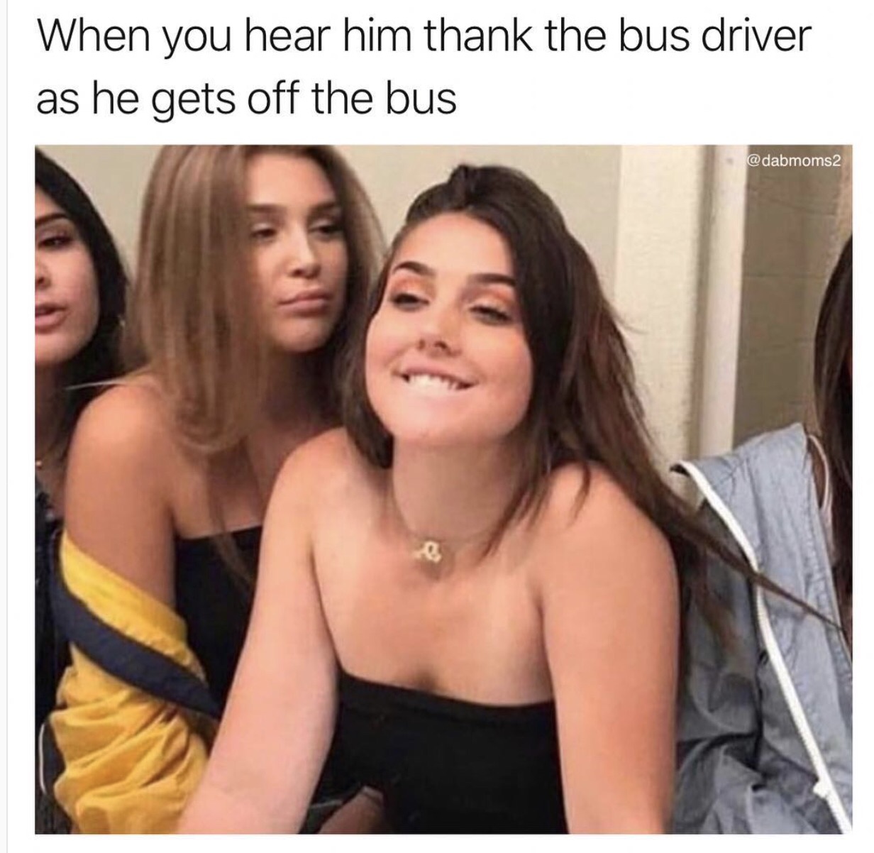 memes - thank the bus driver meme - When you hear him thank the bus driver as he gets off the bus