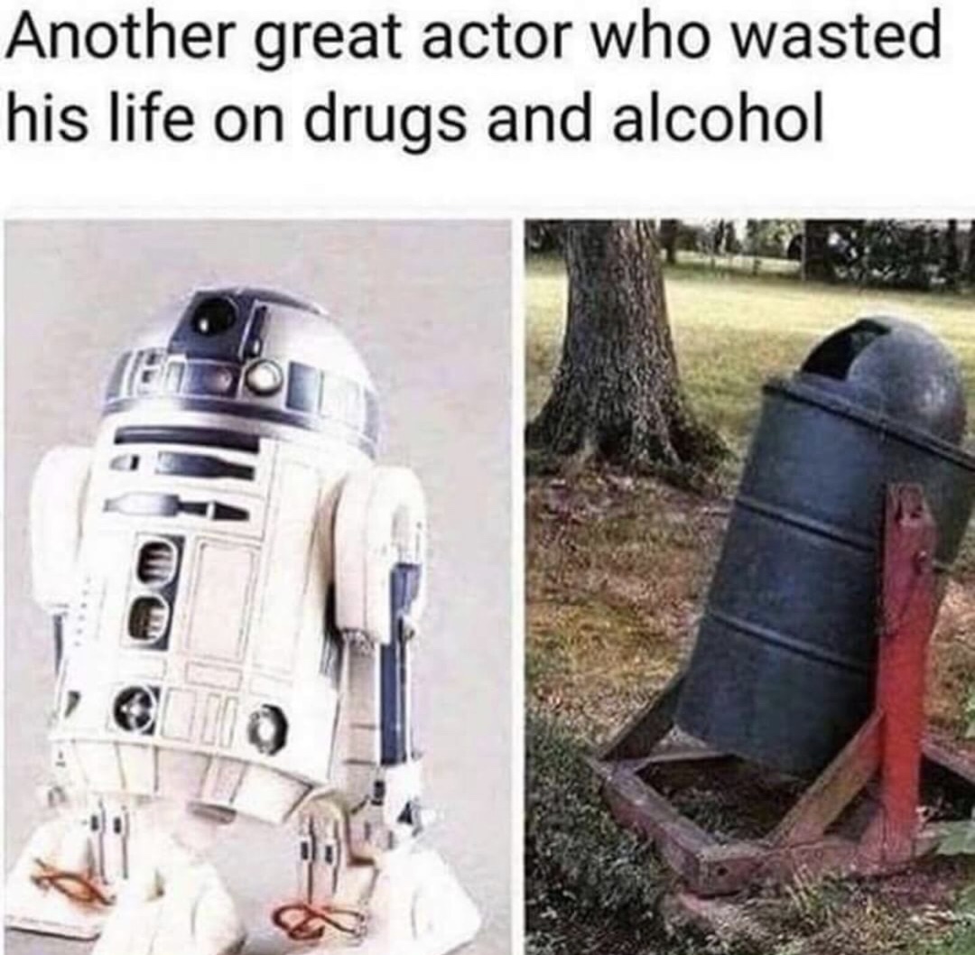 memes - another actor ruined by drugs and alcohol - Another great actor who wasted his life on drugs and alcohol