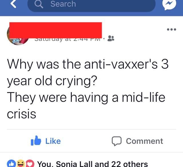 sydney airport - Q Search Saturday at Iv Why was the antivaxxer's 3 year old crying? They were having a midlife crisis Id Comment You, Sonia Lall and 22 others